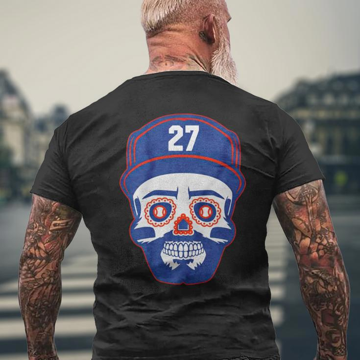 José Altuve Sugar Skull Men's Back Print T-shirt Gifts for Old Men