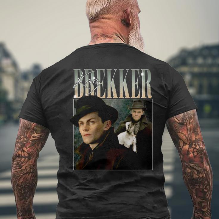 Kaz Brekker Vintage 90’S Shadow And Bone Six Of Crows Men's Back Print T-shirt Gifts for Old Men