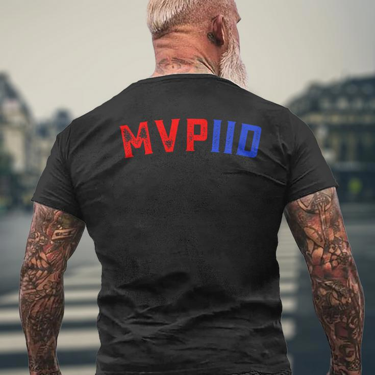 M V P Vintage - Philly Throwback Mens Back Print T-shirt Gifts for Old Men