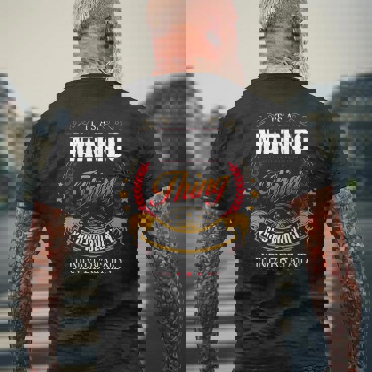 Manno Shirt Family Crest Manno Manno Clothing Manno Tshirt Manno Tshirt