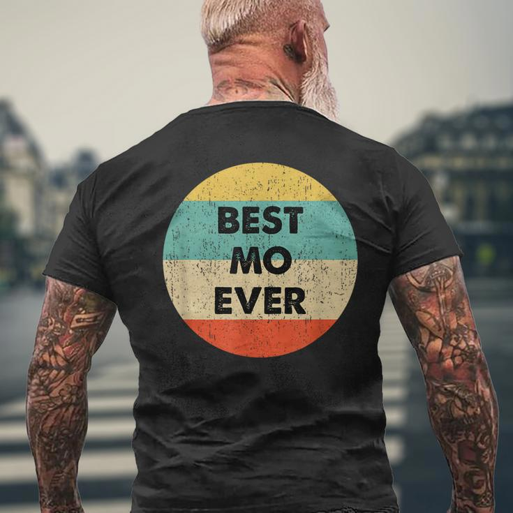 Mo Name Mens Back Print T-shirt Gifts for Old Men