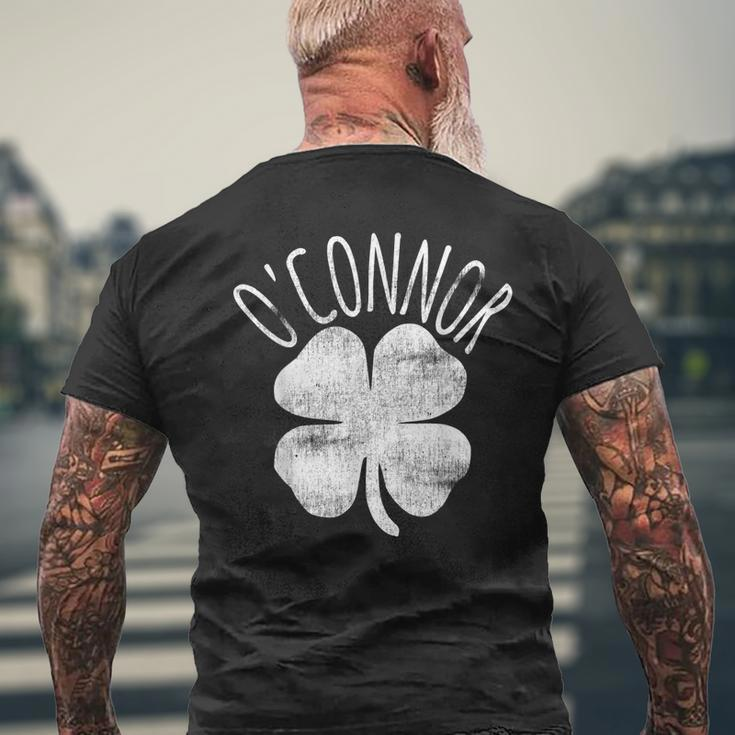 Oconnor St Patricks Day Irish Family Last Name Matching Mens Back Print T-shirt Gifts for Old Men