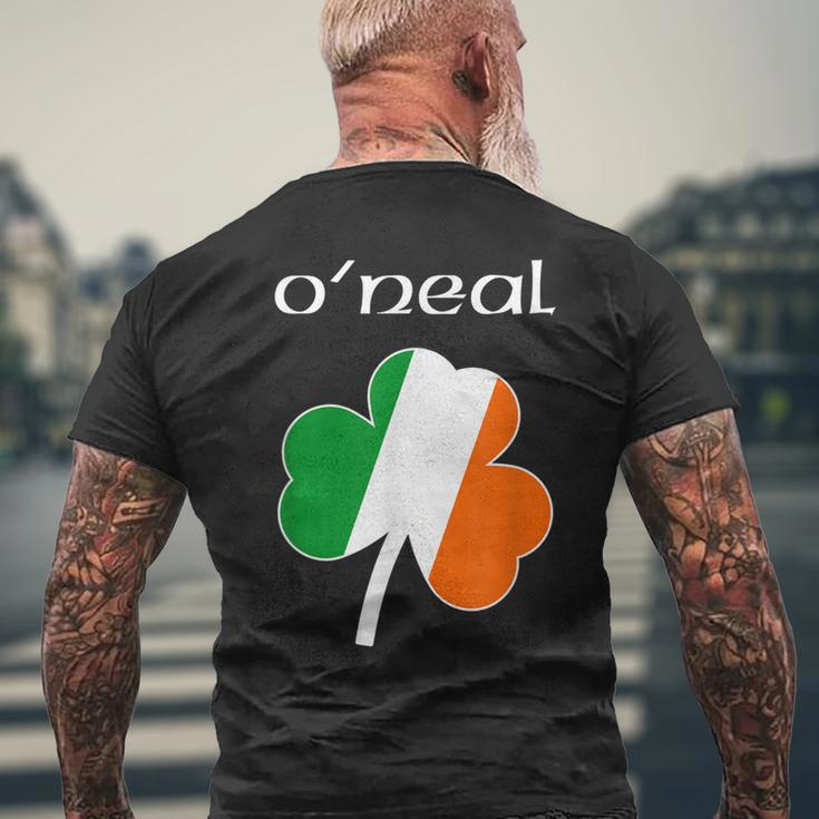 OnealFamily Reunion Irish Name Ireland Shamrock Mens Back Print T-shirt Gifts for Old Men