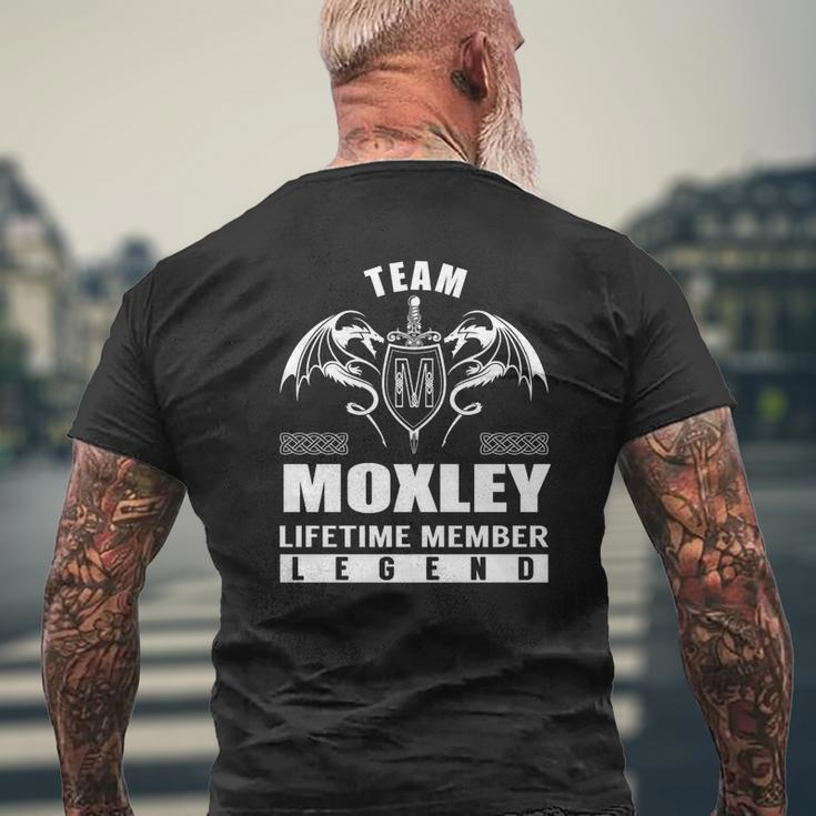 Team Moxley Lifetime Member Legend Men's T-shirt Back Print Gifts for Old Men