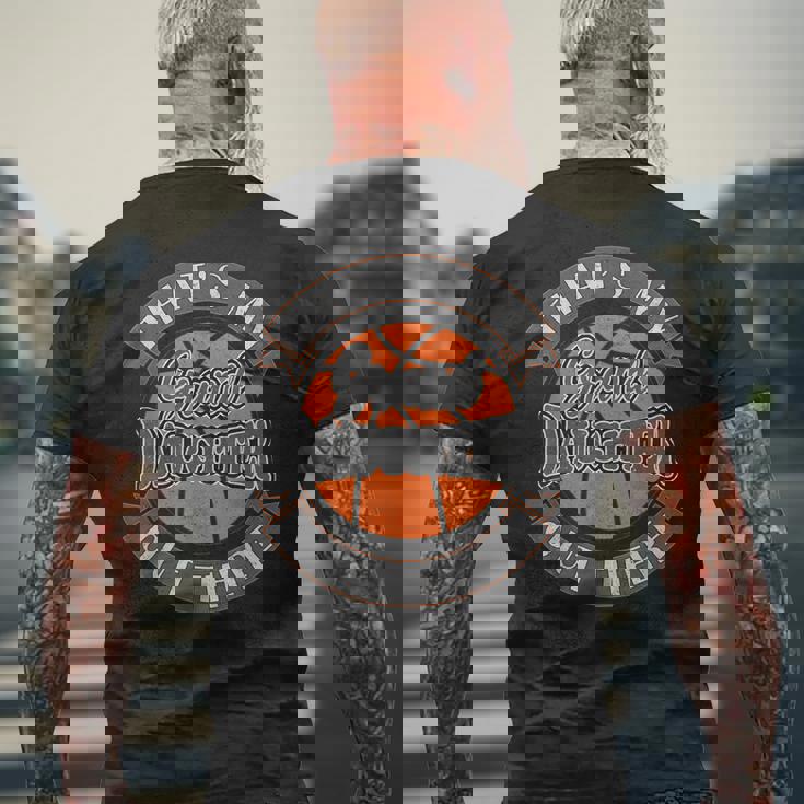 Thats My Granddaughter Out There Basketball Grandma Grandpa Men's Back Print T-shirt Gifts for Old Men Thats My Granddaughter Out There Basketball Grandma Grandpa Men's Back Print T-shirt Gifts for Old Men