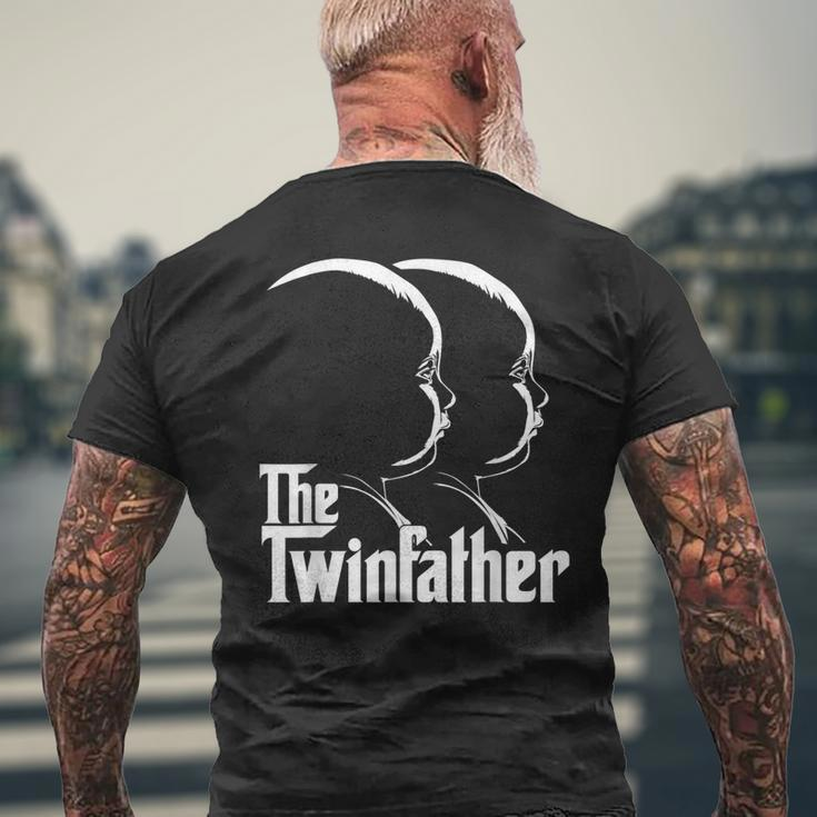 Mens The Twinfather Father Of Twins Dad Men's T-shirt Back Print Gifts for Old Men