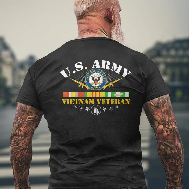 Us Army Vietnam Veteran Veteran Vietnam Army Men's T-shirt Back Print Gifts for Old Men