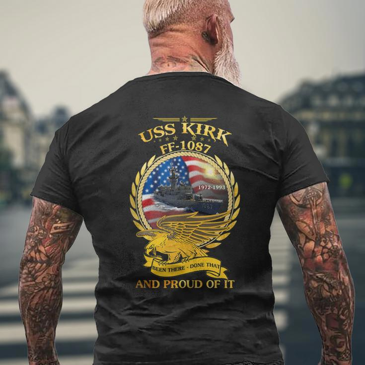 Uss Kirk Ff-1087 Men's T-shirt Back Print Gifts for Old Men