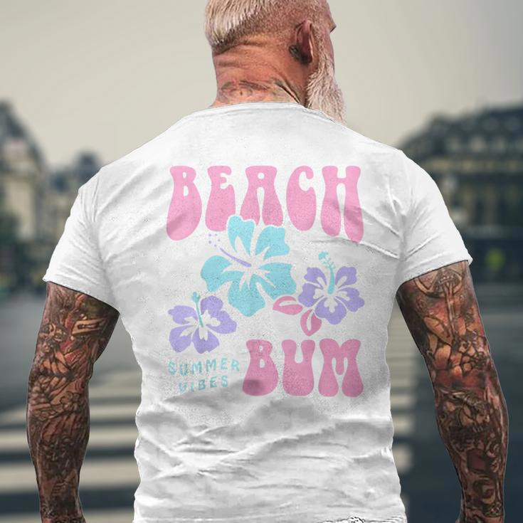 Coconut Girl Beach Bum Pastel Graphic Trendy Y2k 90S Retro Men's Back Print T-shirt Gifts for Old Men