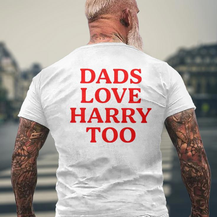 Dads Love Harry Too Men's Back Print T-shirt Gifts for Old Men