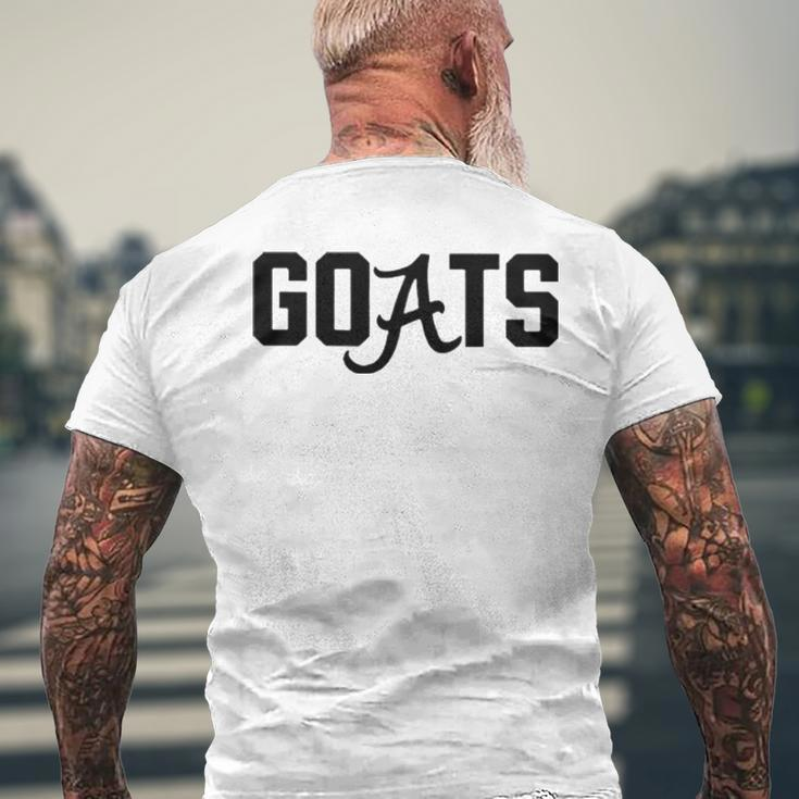 Goats Killing Our Way Through The Sec In Men's Back Print T-shirt Gifts for Old Men