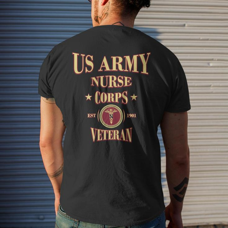 Army Nursing Army Nurse Veteran Military Nursing Gift Gift For Womens Mens Back Print T-shirt Gifts for Him