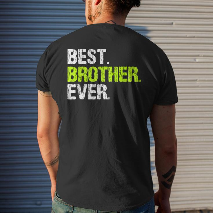 Best Brother Ever Cool Funny Gift Mens Back Print T-shirt Gifts for Him