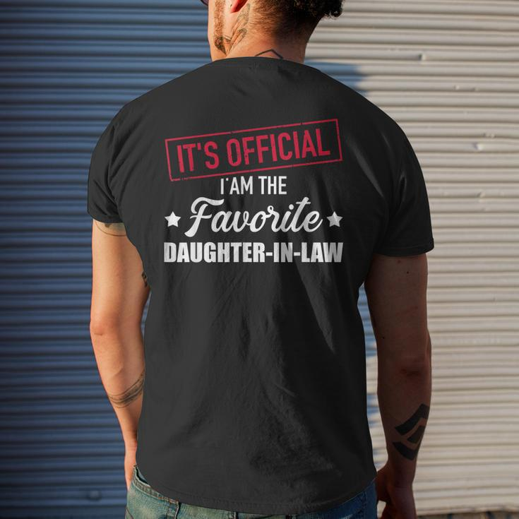 Best Daughterinlaw From Motherinlaw Or Fatherinlaw Mens Back Print T-shirt Gifts for Him