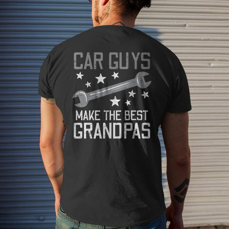 Car Guys Make The Best Grandpas Garage Auto Mechanic Men Gift For Mens Mens Back Print T-shirt Gifts for Him