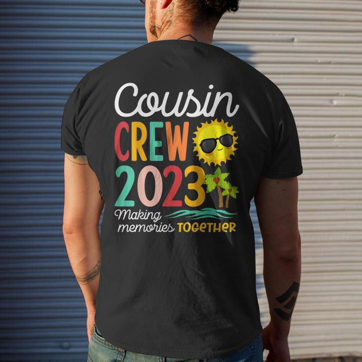 Cousin Crew 2023 Summer Vacation Beach Family Trip Matching Men's Back Print T-shirt Gifts for Him