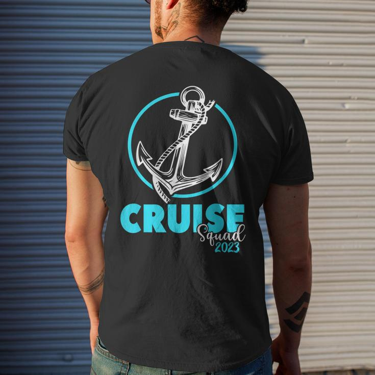 Cruise Squad 2023 Summer Vacation Matching Family Group Men's Back Print T-shirt Gifts for Him