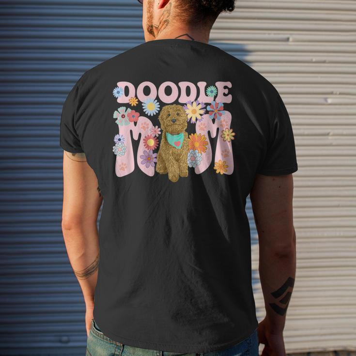 Cute Goldendoodle Doodle Dog Mom Women Men's Back Print T-shirt Gifts for Him