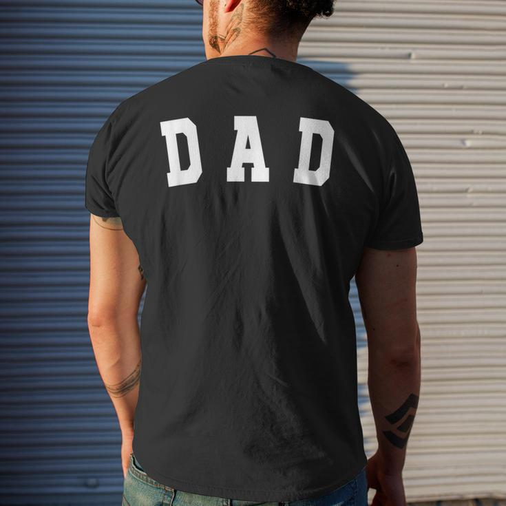 Dad Cool Fathers Day Idea For Papa Funny Dads Men Gift For Mens Mens Back Print T-shirt Gifts for Him
