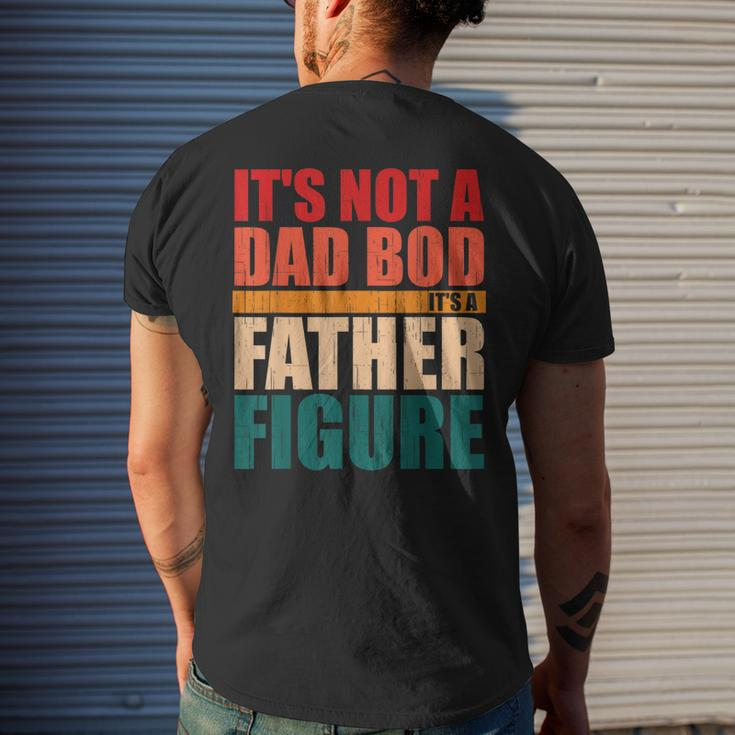 Dad Father Bod Figure Apparel I Father’S Day Beer Gag Drink Gift For Mens Mens Back Print T-shirt Gifts for Him