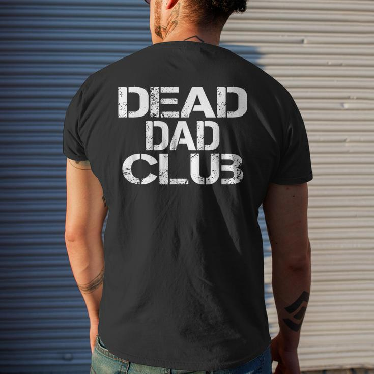 Dead Dad Club Vintage Saying V2 Men's T-shirt Back Print Gifts for Him
