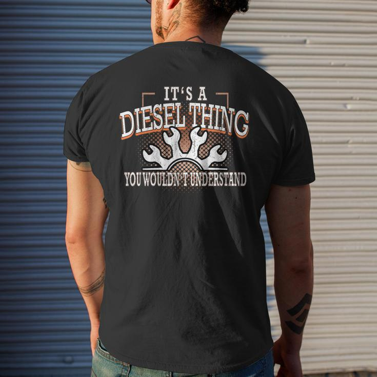 Diesel Thing Dont Understand Funny Truckers Mechanic Mens Back Print T-shirt Gifts for Him