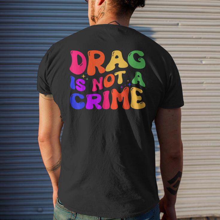 Drag Is Not A Crime Lgbt Gay Pride Equality Drag Queen Men's Back Print ...