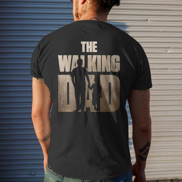 Father Son S The Walking Dad Fathers Day Men's T-shirt Back Print Gifts for Him