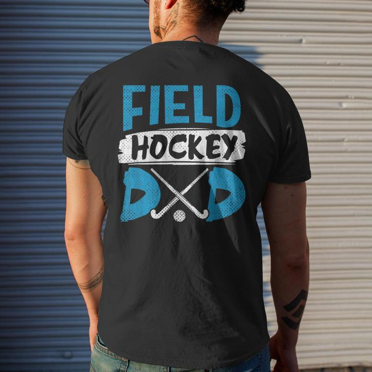 Field Hockey Dad Funny Hockey Player Gift For Mens Mens Back Print T-shirt Gifts for Him