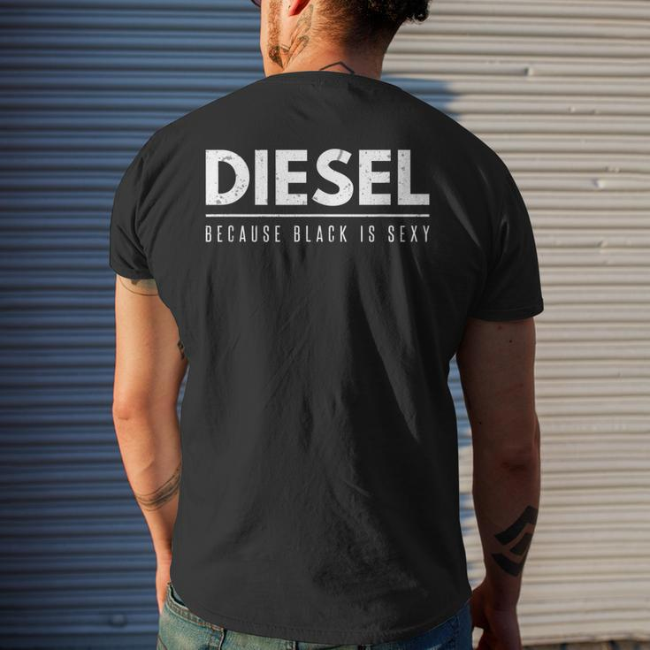 Funny Diesel Diesel Life Mechanic Roll Coal Mens Back Print T-shirt Gifts for Him