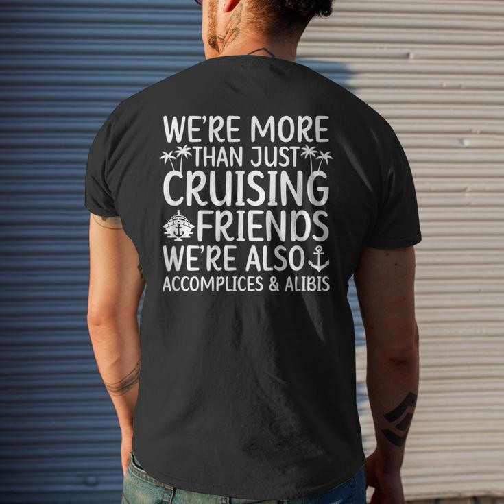 Girls Trip Cruising Friends Cruise Trip Girls 2023 Vacation Men's Back Print T-shirt Gifts for Him
