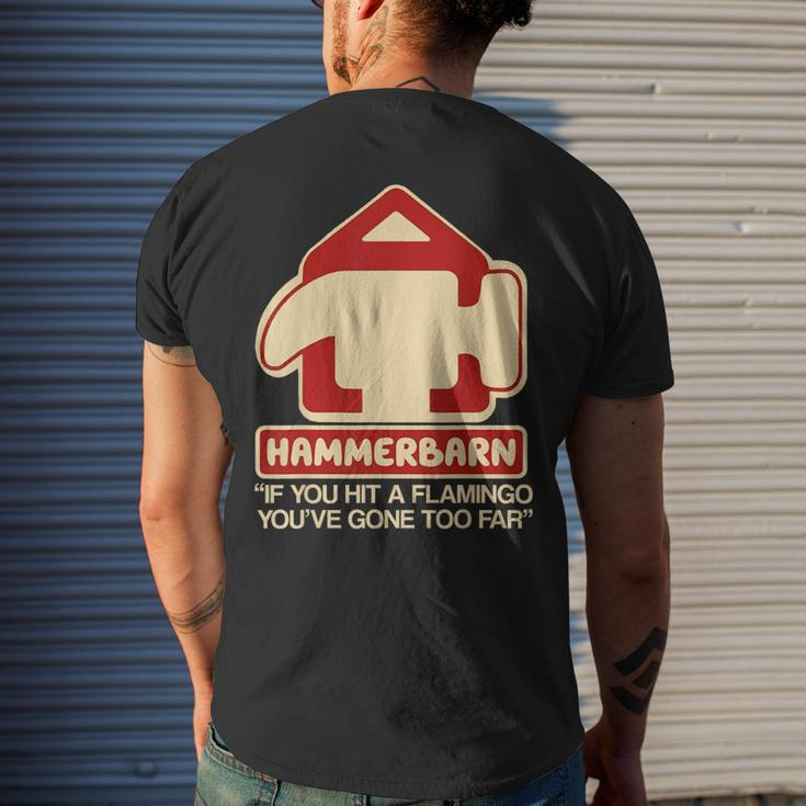 Hammerbarn Fathers Day Father’S Day Men's Back Print T-shirt Gifts for Him