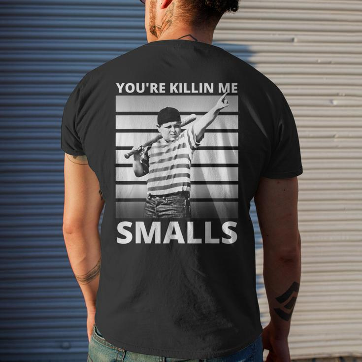 Humor Dad Saying Youre Killing Me Smalls Men's Back Print T-shirt Gifts for Him