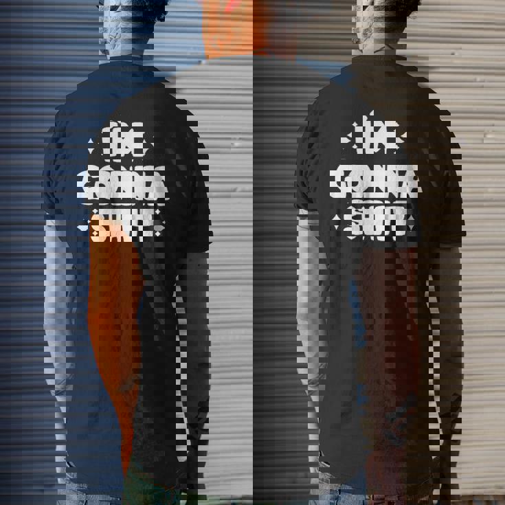 I’M GonnaMen's Back Print T-shirt Gifts for Him
