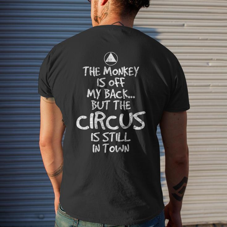 The Monkey Is Off My Back - Sobriety Anniversary Sober Aa Na Men's Back ...