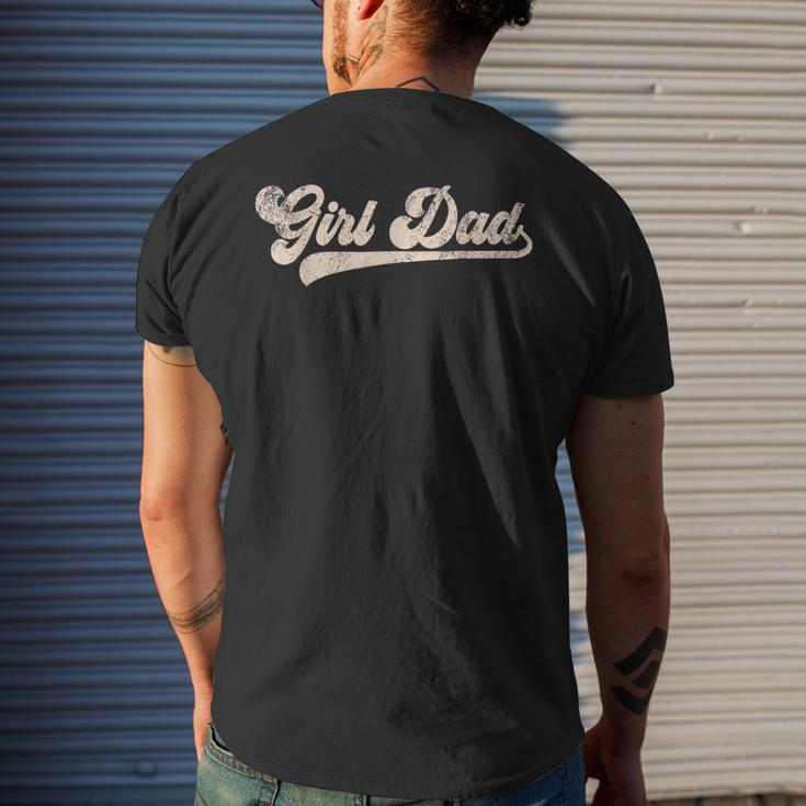 New Girl Dad Of Girls Daddy Gifts Fathers Day Gift For Mens Mens Back Print T-shirt Gifts for Him