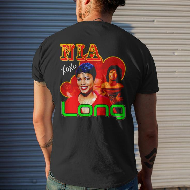 Nia Long Xoxo Men's Back Print T-shirt Gifts for Him