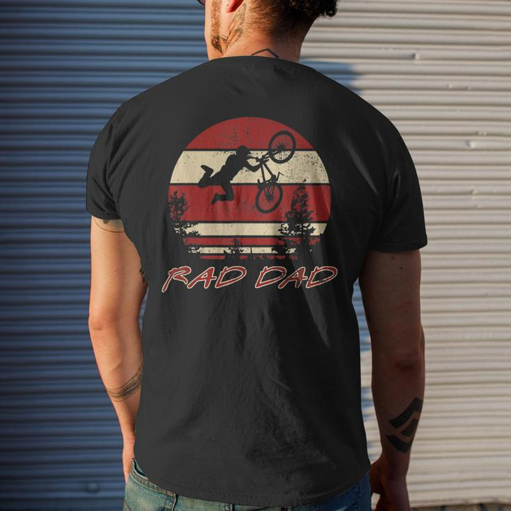 Rad Dad Racing Retro Vintage 80S Bmx V2 Men's T-shirt Back Print Gifts for Him