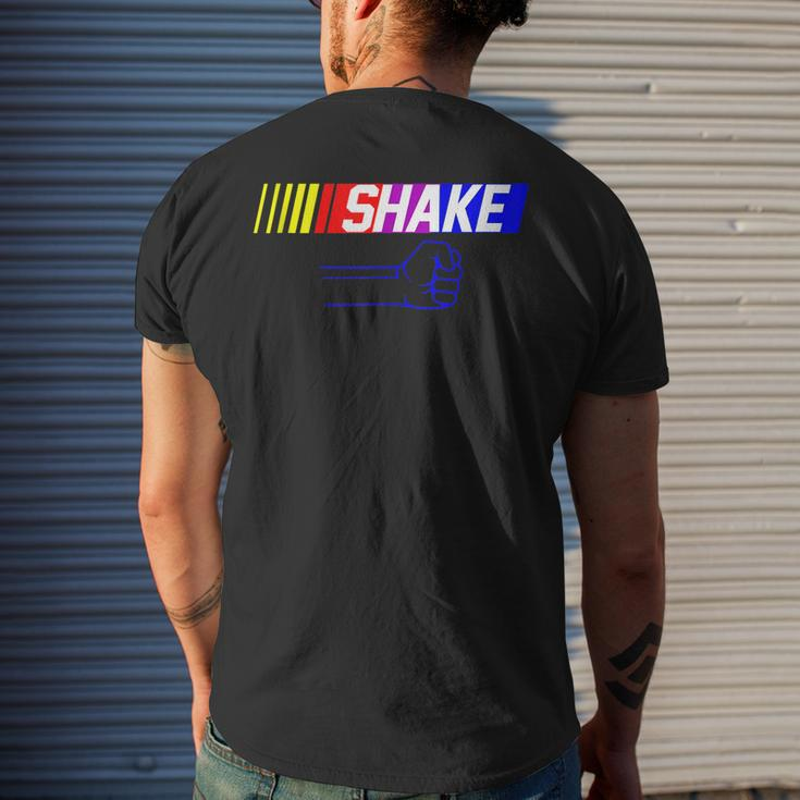 Shake And Bake Family Lover Dad Daughter Son Matching Men's T-shirt Back Print Gifts for Him