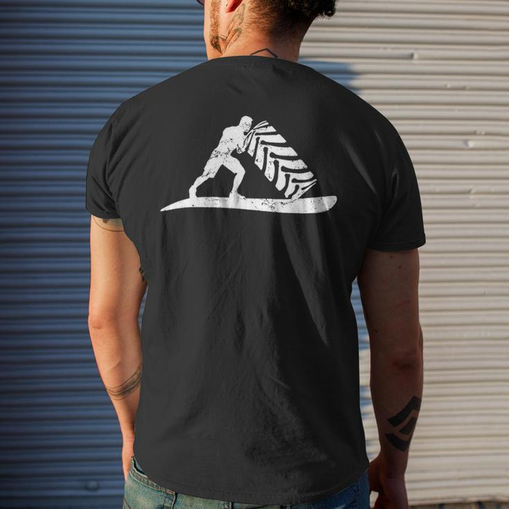 Strongman Tire Tire Flip Tire Turn Powerlifters Muscleman Men's T-shirt Back Print Gifts for Him