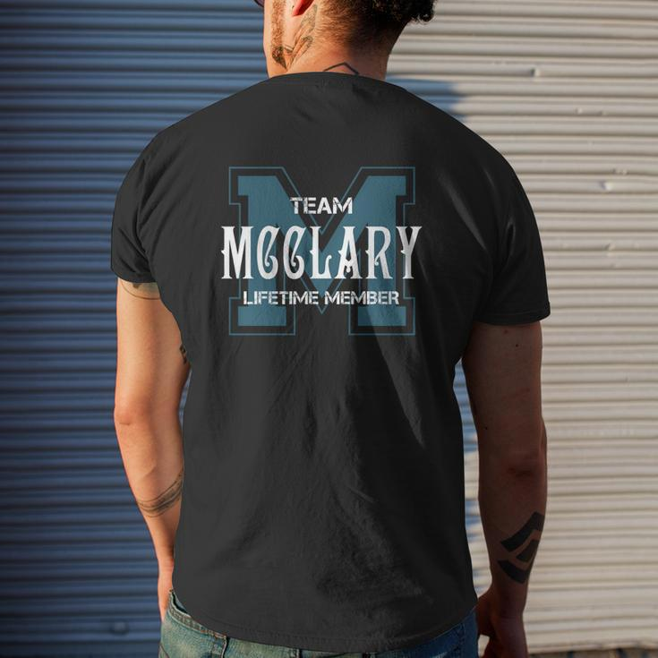 Team Mcclary Lifetime Members Men's T-shirt Back Print Gifts for Him