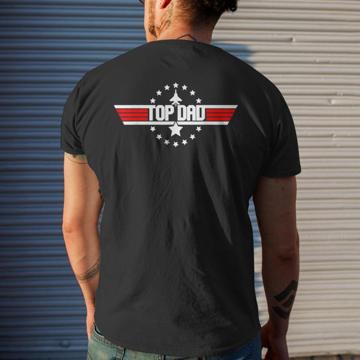 Top Dad Father’S Day Gift For Daddy Dad Worlds Best Fa Gift For Mens Mens Back Print T-shirt Gifts for Him