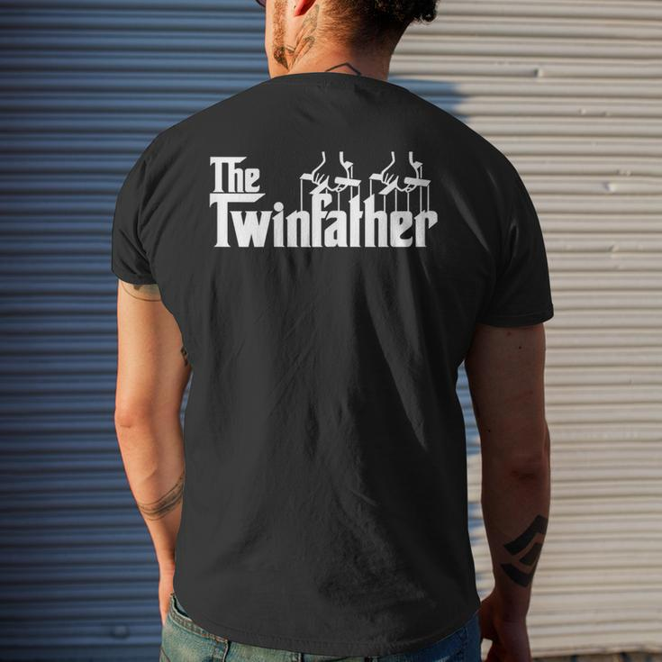 Twin Dad Fathers Day TwinfatherShirt For Men Men's Back Print T-shirt Gifts for Him