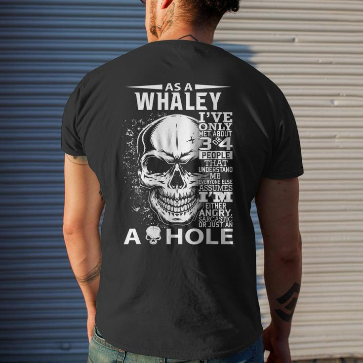 Whaley Definition Personalized Custom Name Loving Kind Mens Back Print T-shirt Gifts for Him