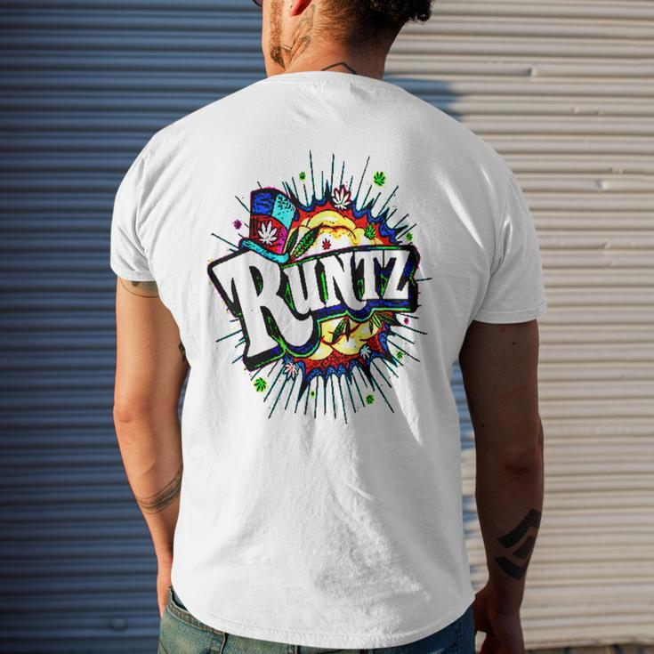 420 Cannabis Culture Runtz Stoner Marijuana Weed Strain Men's Back Print T-shirt Gifts for Him