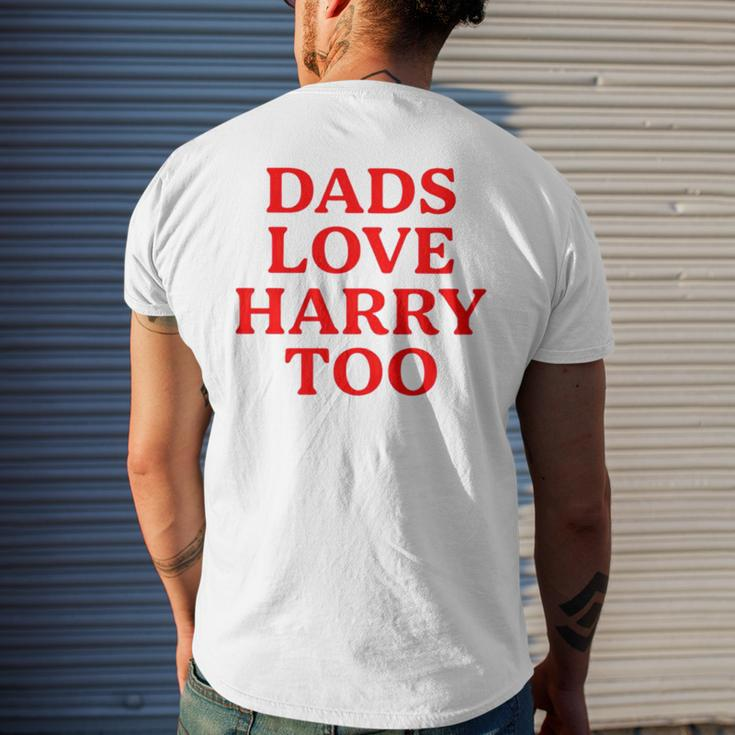 Dads Love Harry Too Men's Back Print T-shirt Gifts for Him