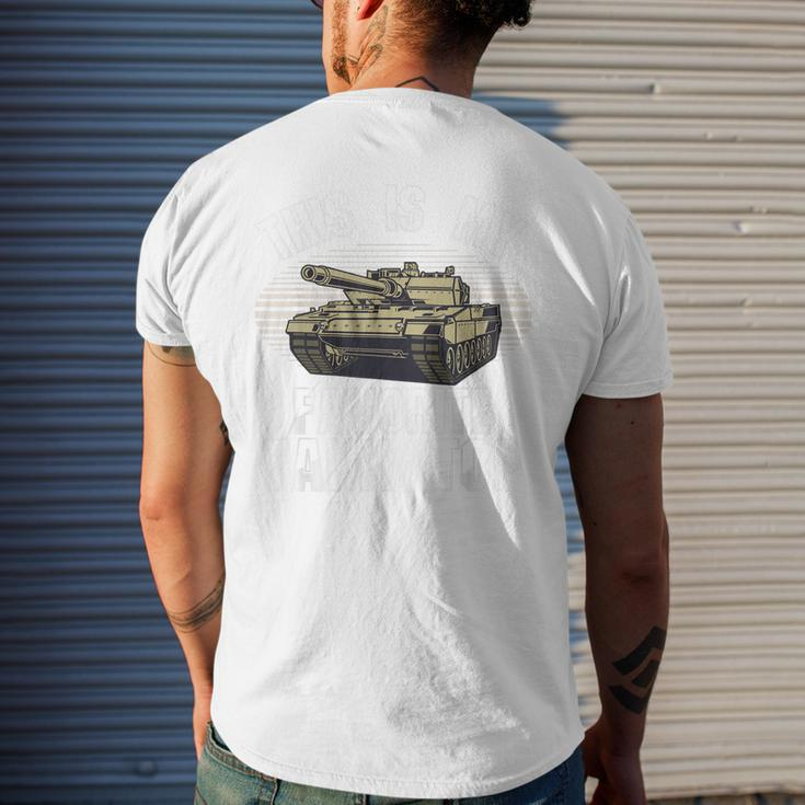 This Is My Favorite Military Soldiers Army Men's T-shirt Back Print Gifts for Him
