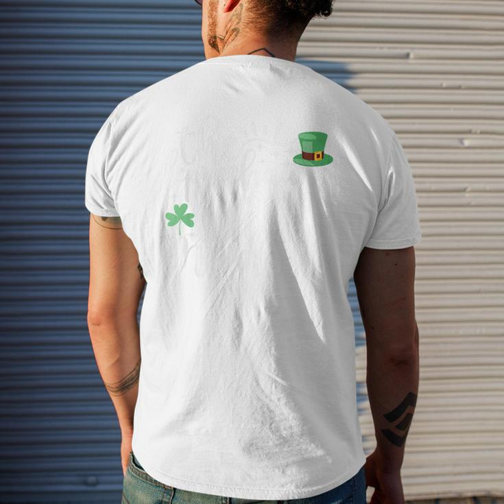 The Leprechauns Made Me Do It Men's Back Print T-shirt Gifts for Him