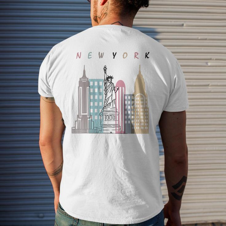 NYC New York City Manhattan skylines statue of liberty T-Shirt