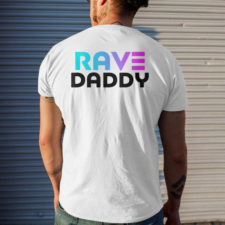 Rave Daddy - Edm Rave Festival Mens Raver Men's Back Print T-shirt Gifts for Him